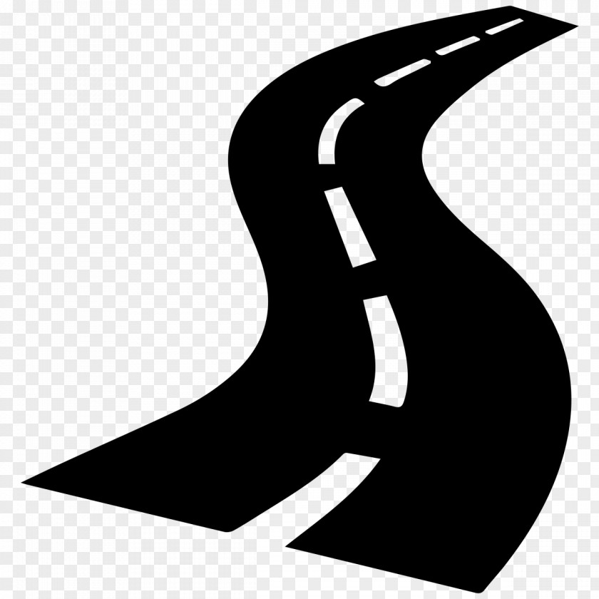 Bending Road Highway Clip Art PNG