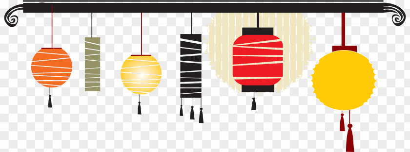 Chinese New Year Paper Lantern Clip Art PNG
