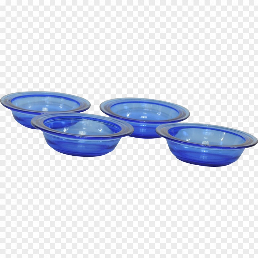 Design Plastic Cobalt Blue Bowl PNG