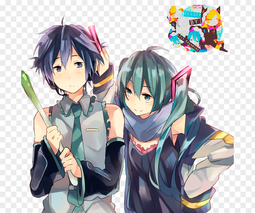 Hatsune Miku Kaito Kagamine Rin/Len Vocaloid PNG