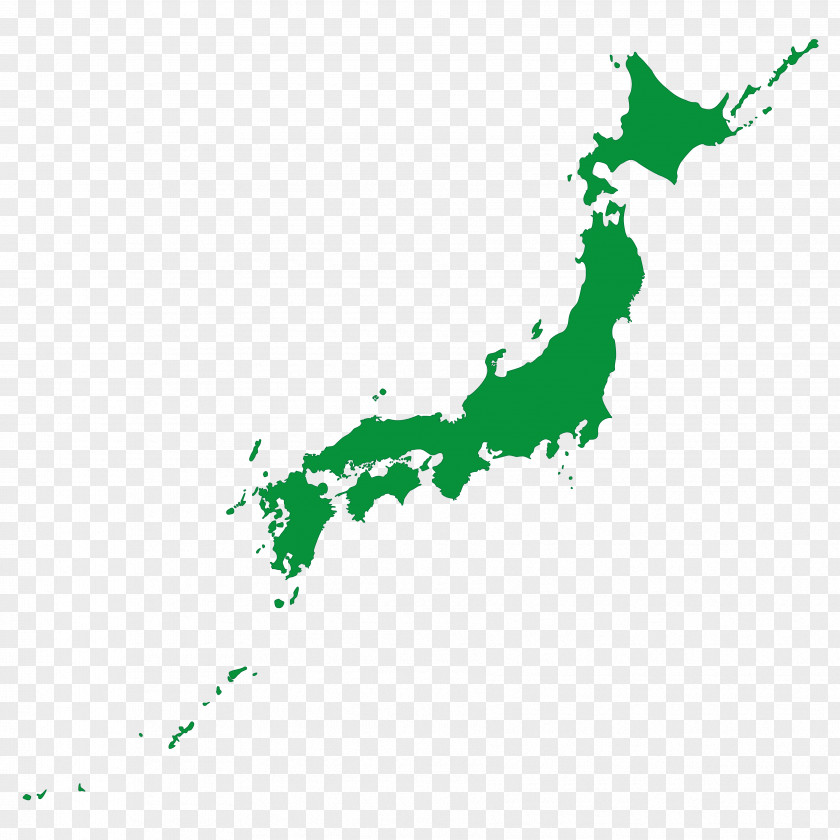 Japan Map Clip Art PNG