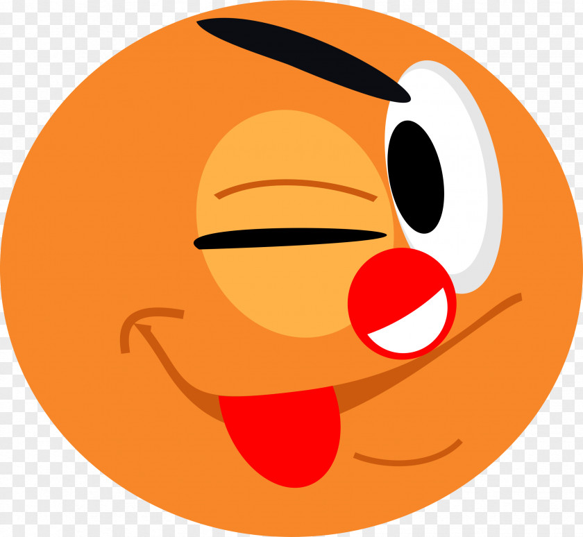 Nose Smiley Emoticon Wink Clip Art PNG