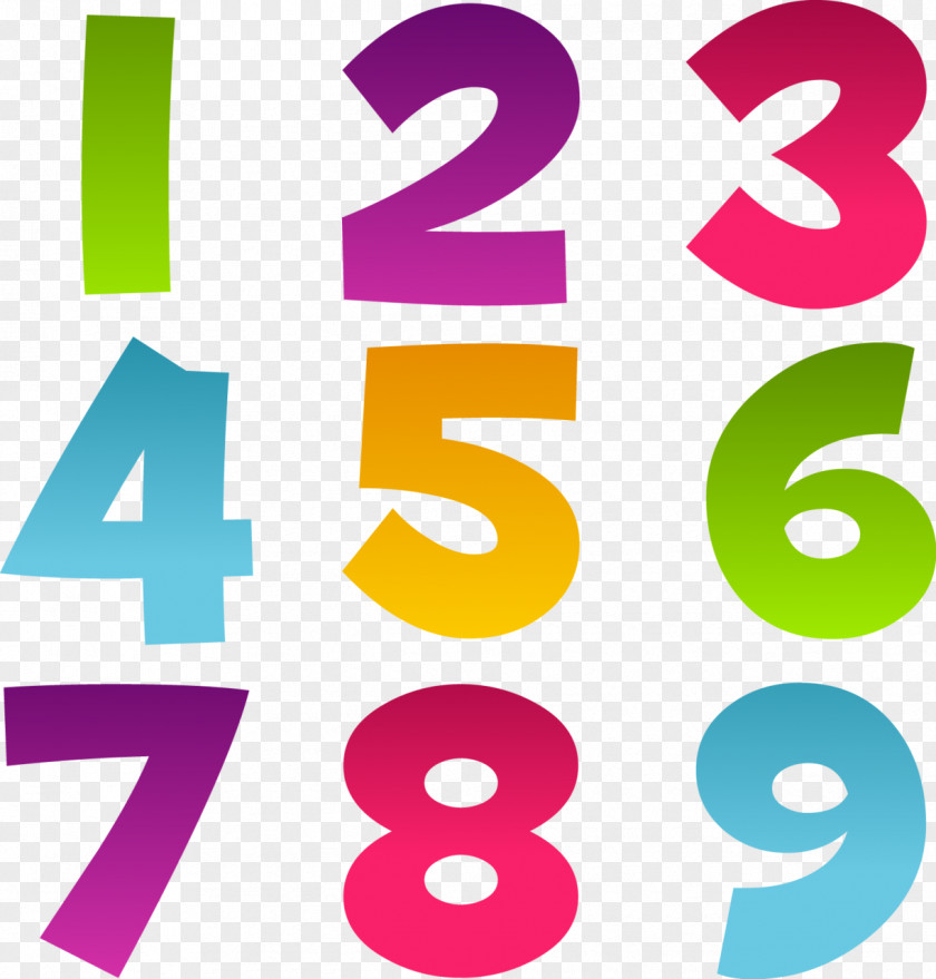 NUMBERS YouTube Graphic Design Numerical Digit Symbol PNG