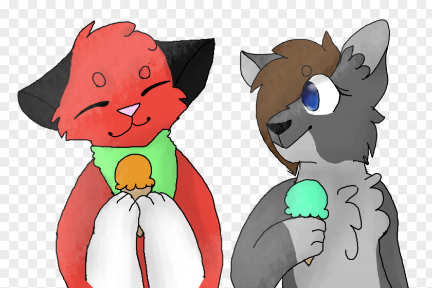 Red Ice Cream Canidae Cat Horse Dog PNG
