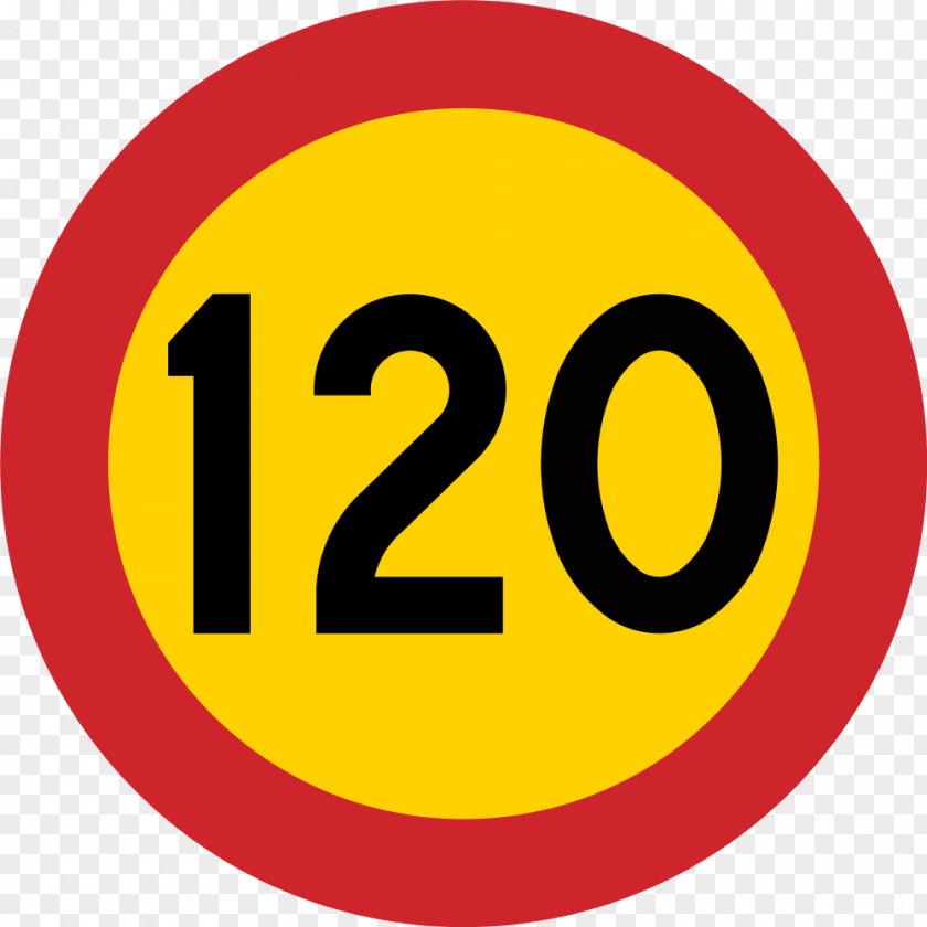 Road Speed Limit Traffic Sign Episode 120 PNG