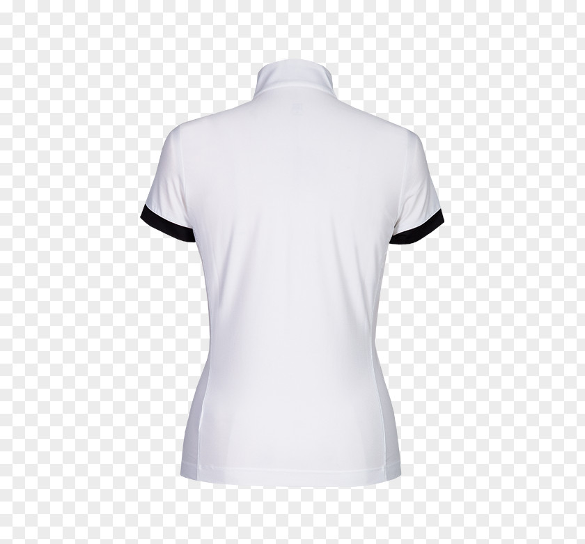 White Short Sleeves Polo Shirt T-shirt Tennis Collar PNG