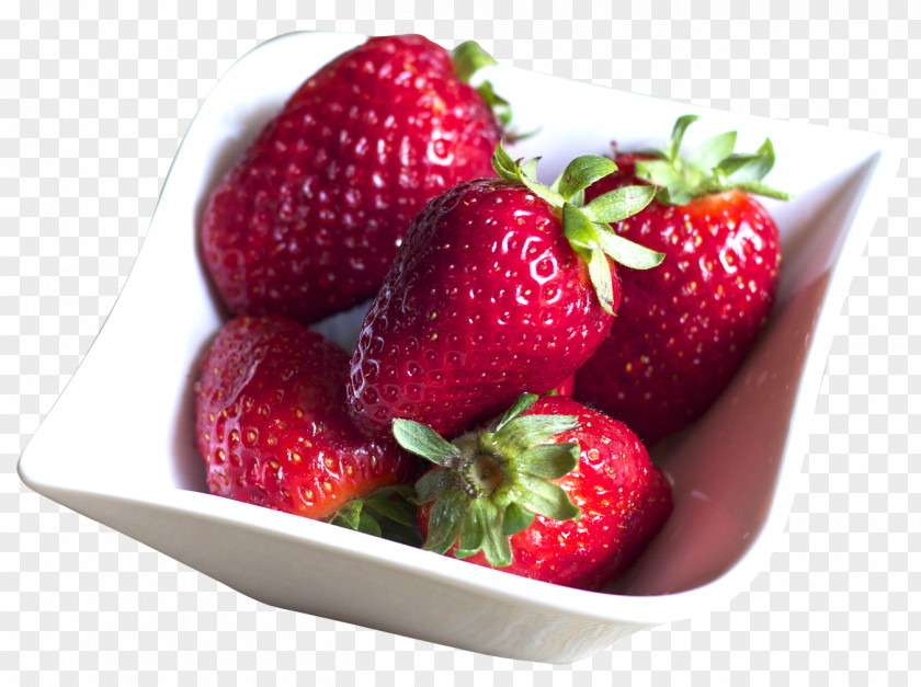 Bowl Filled With Fresh Strawberries Strawberry Fruit Food Facial Flavor PNG