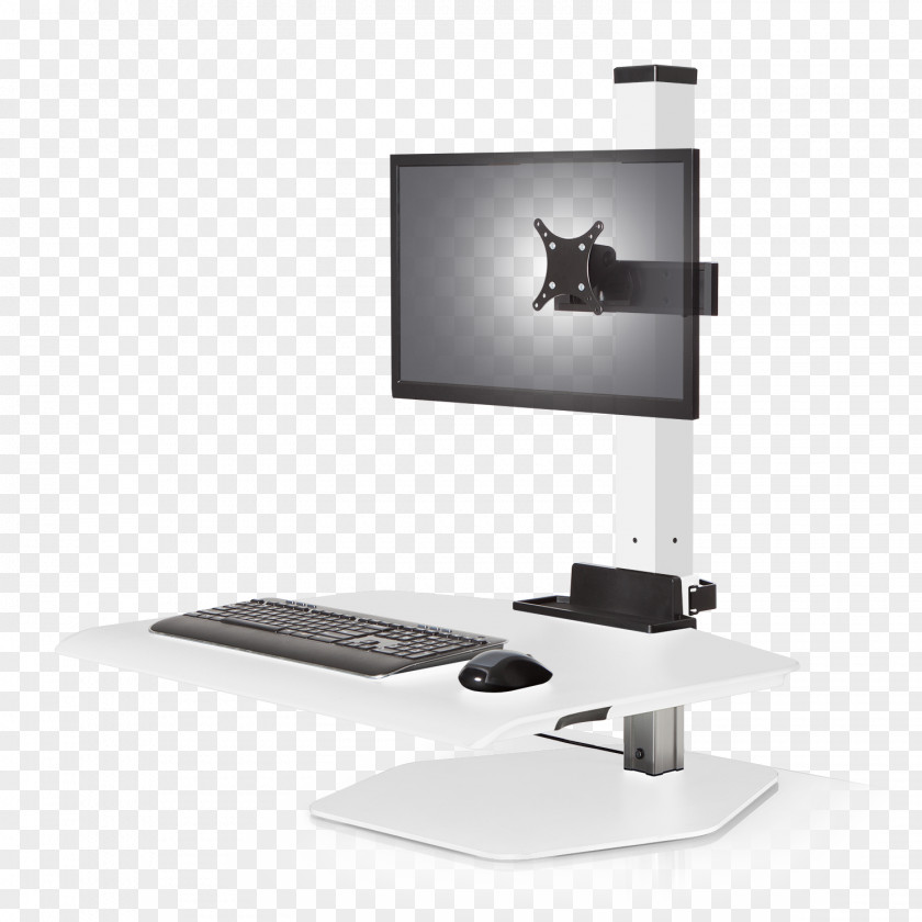 Cd/dvd Computer Monitors Standing Desk Sit-stand Personal PNG