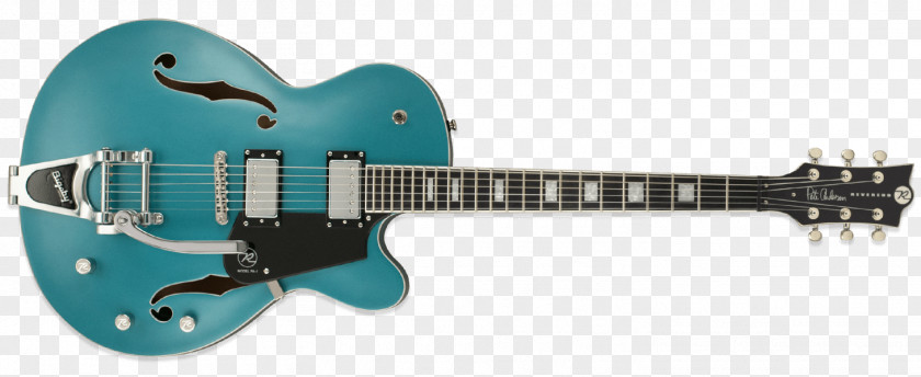 Electric Guitar Reverend Musical Instruments Gibson Les Paul Custom Semi-acoustic PNG