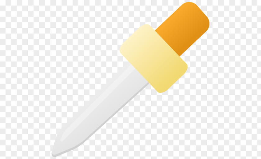 Eyedropper Yellow PNG