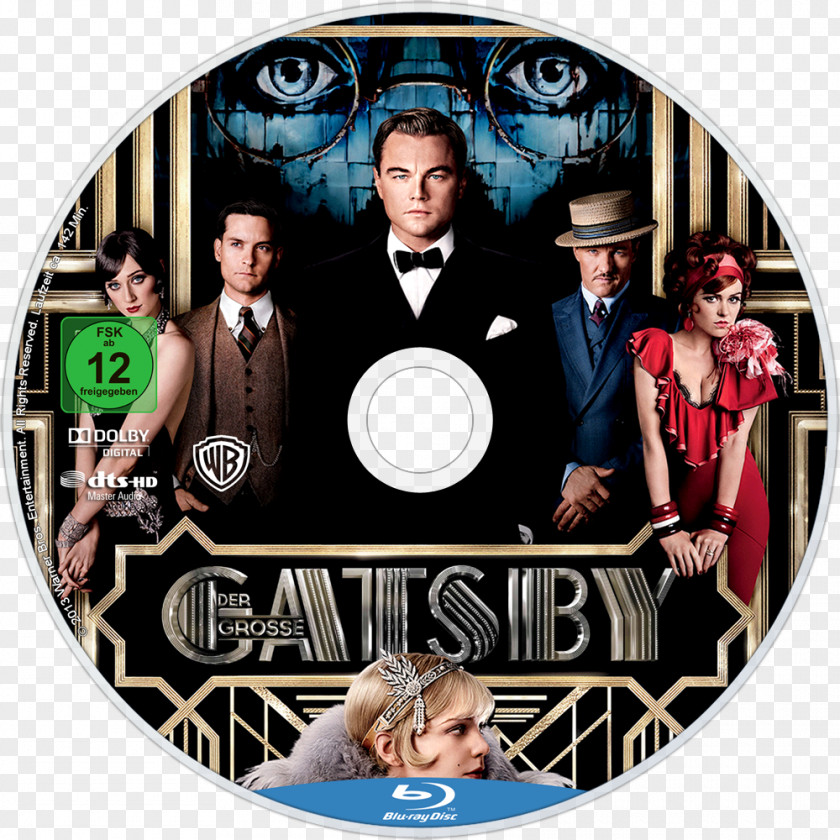 Great Gatsby Jay The Nick Carraway Daisy Buchanan Film Poster PNG