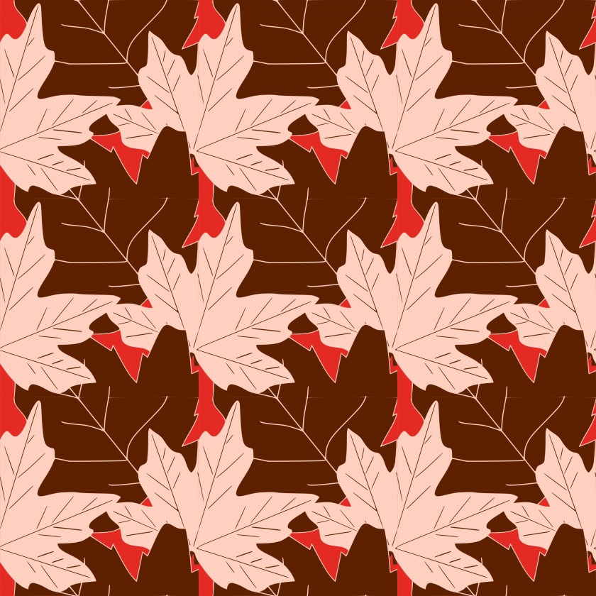 Autumn Leaves Leaf Color Maple Pattern PNG