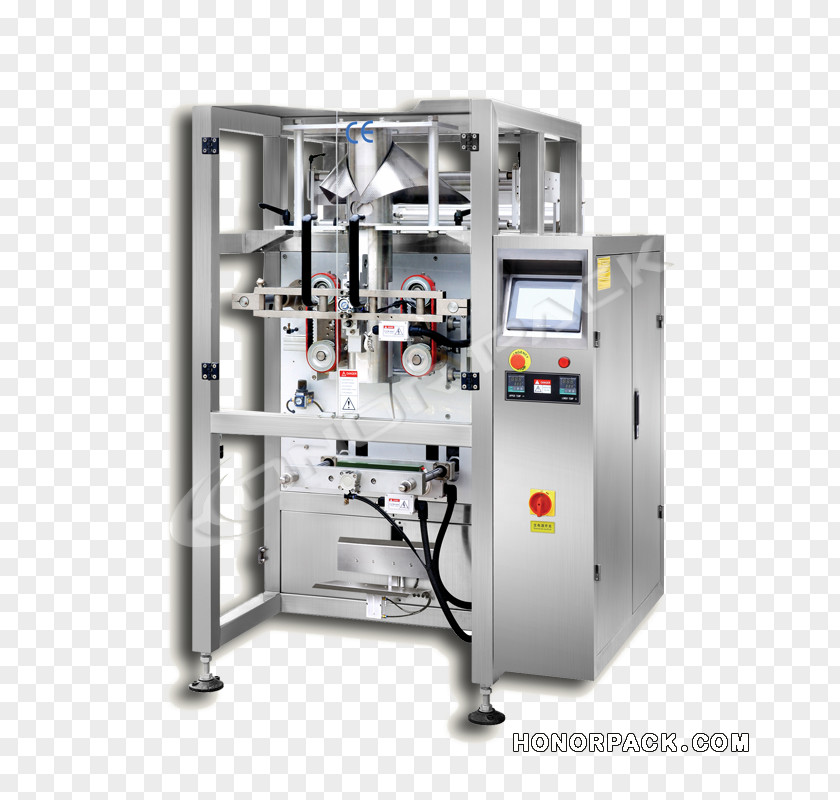 Flour Packaging Vertical Form Fill Sealing Machine And Labeling Filler PNG