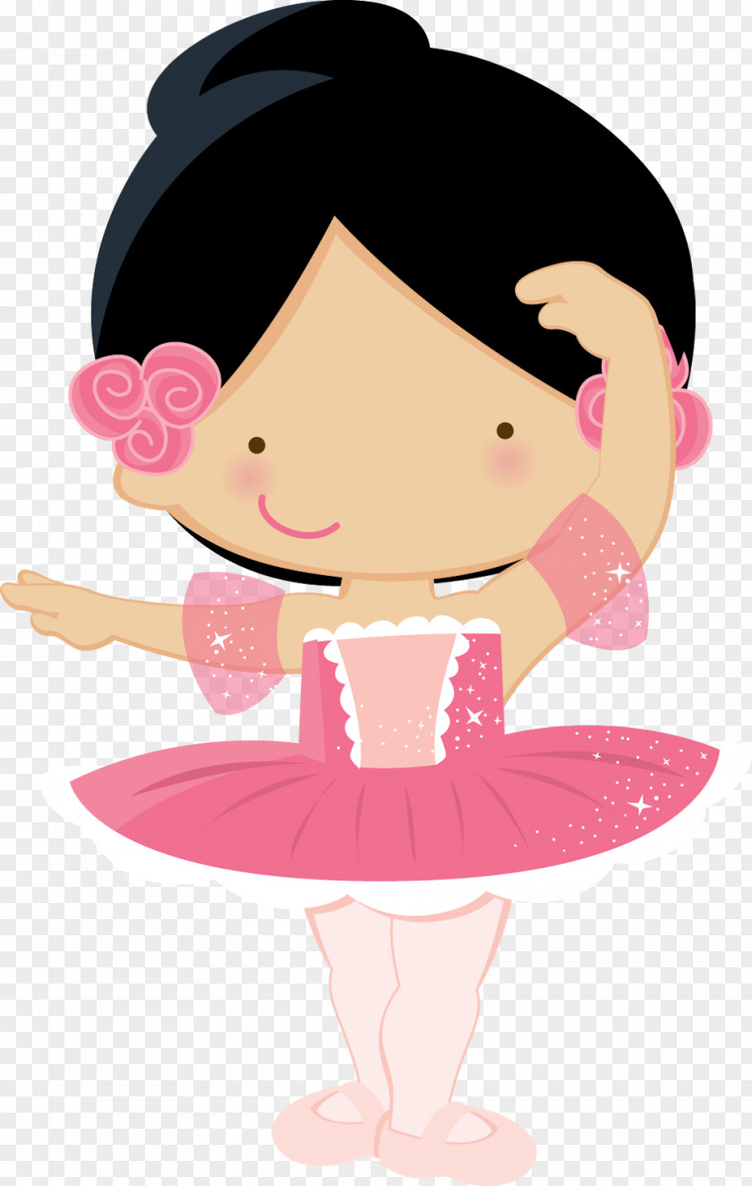 Rosa Ballet Dancer Tutu Clip Art PNG