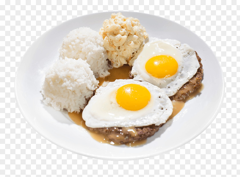 Shrimp Eggs Fried Egg Loco Moco Cuisine Of Hawaii Barbecue Hamburger PNG