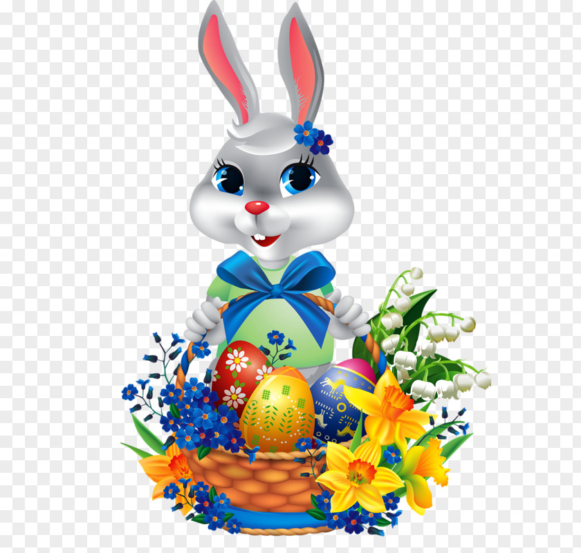 Baskets, Rabbit Easter Bunny Basket Egg Clip Art PNG