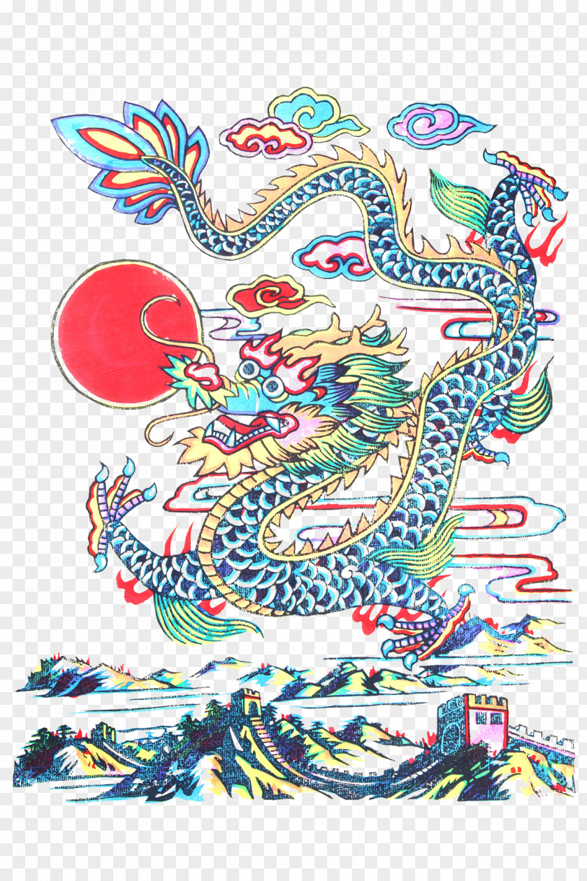 East China Sea Dragon King South Ao Guang PNG