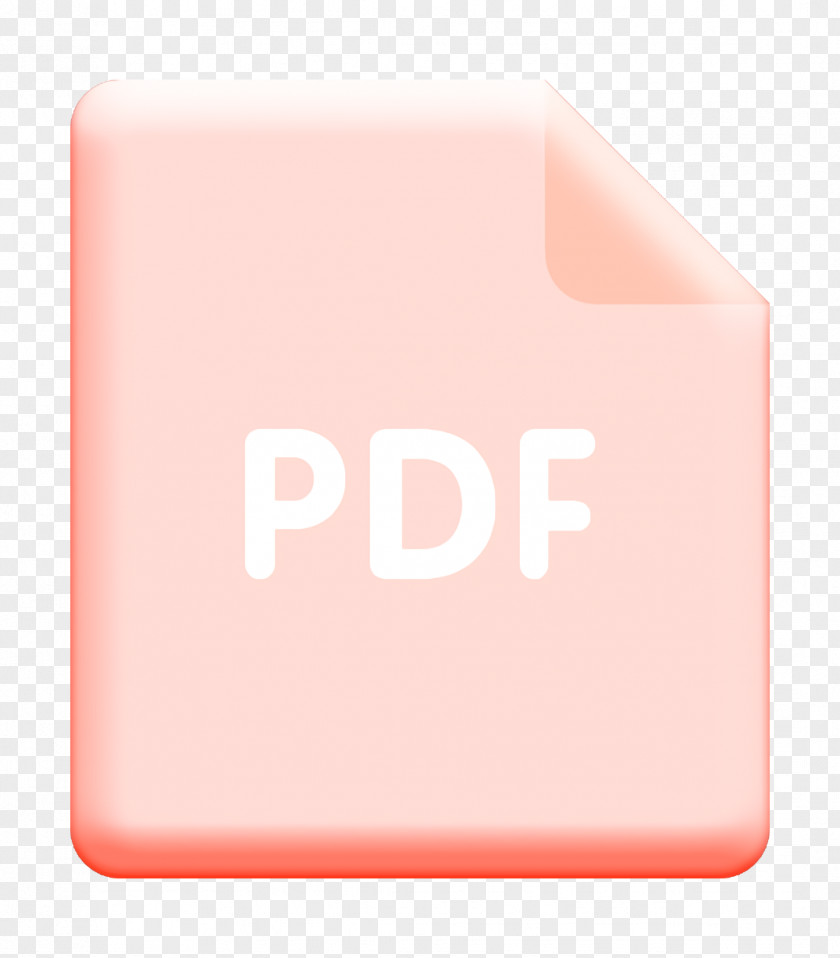 Magenta Rectangle Pdf Icon Documents PNG