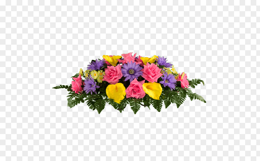 Mix Flowers Rose Floral Design Cut Flower Bouquet PNG