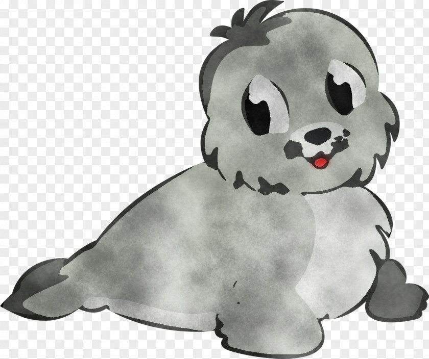 Shih Tzu Stuffed Toy Animal Figure Puppy Dog Cartoon PNG