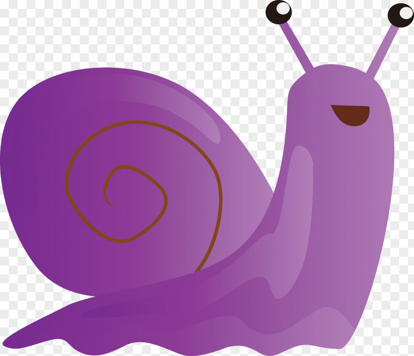 Snails And Slugs Snail Violet Purple Sea PNG