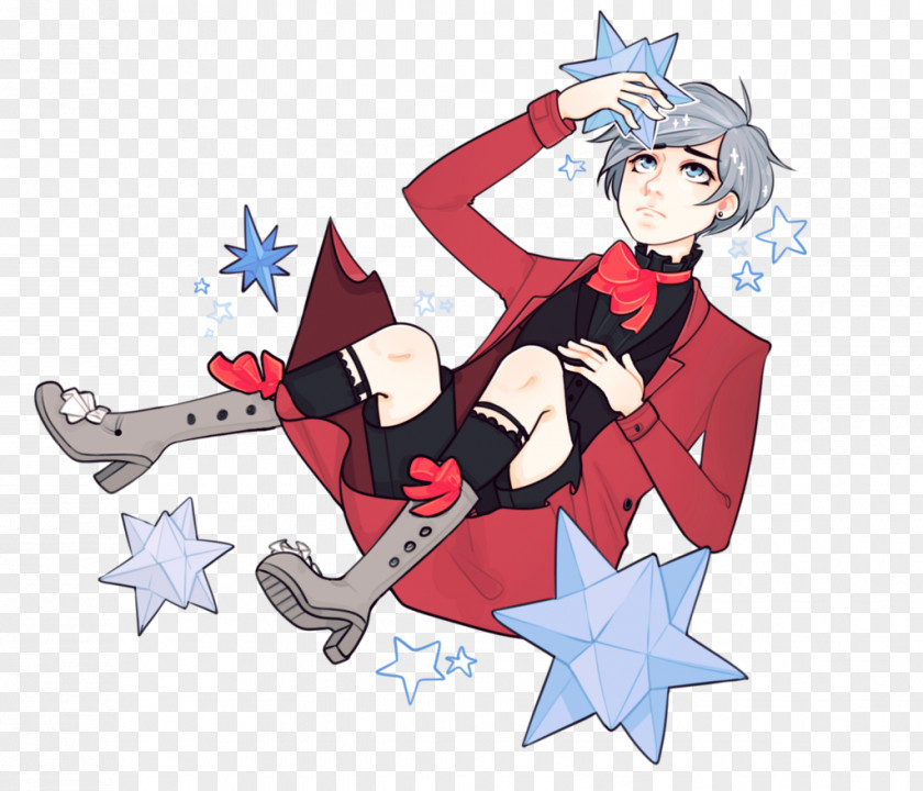 Floating Stars Character Drawing Art Person PNG