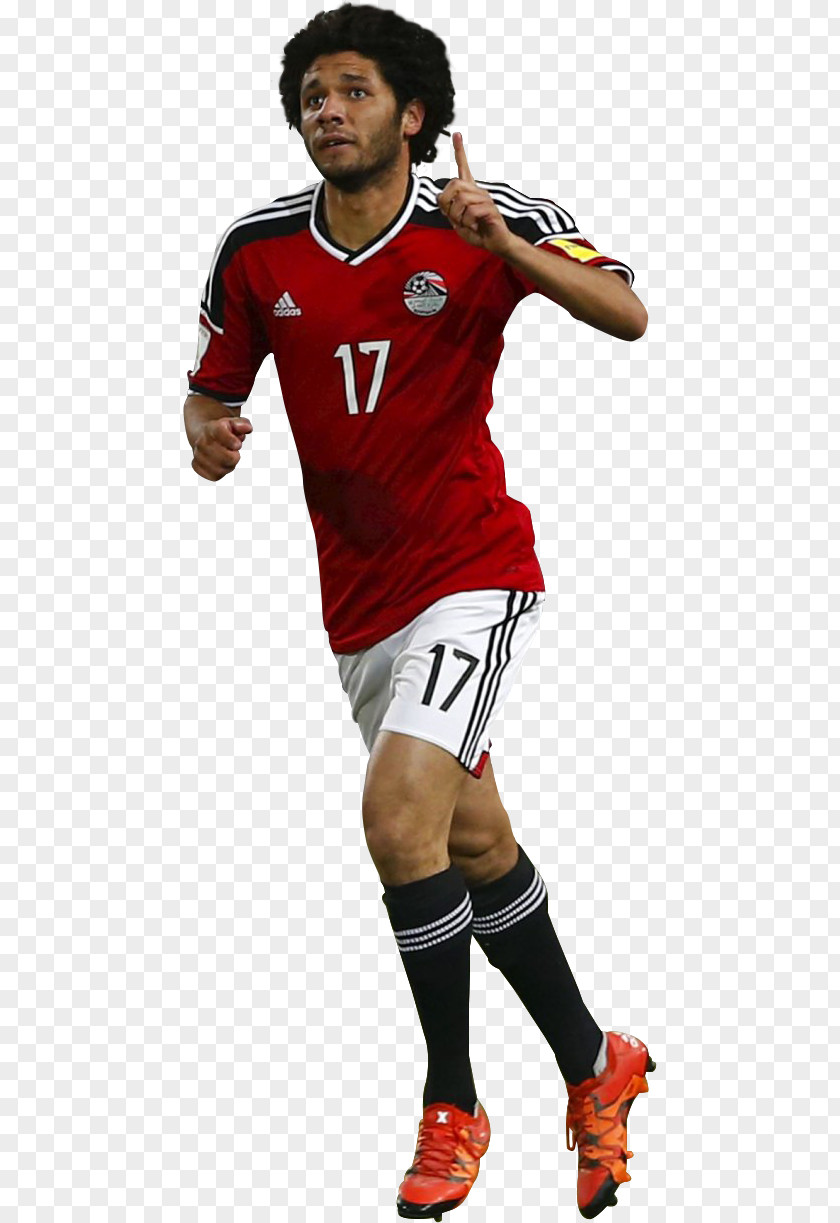 Football Mohamed El-Nenny Egypt National Team Al Ahly SC 2018 World Cup Jersey PNG