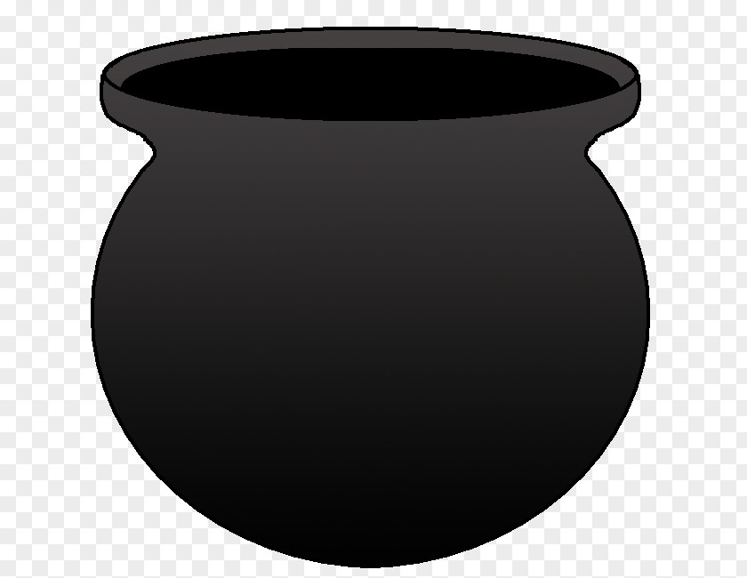 Gold Pot Black White Cookware PNG