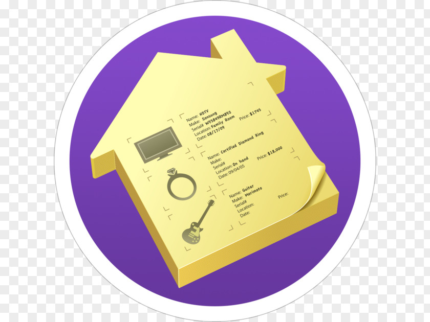 Home Inventory MacOS App Store PNG
