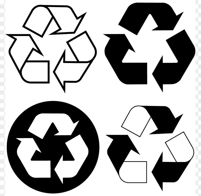 Logo Recycle Recycling Symbol Paper PNG