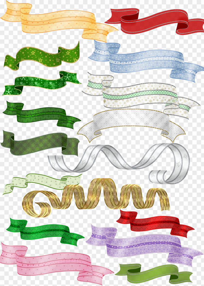 All Kinds Of Ribbons Ribbon Clip Art PNG