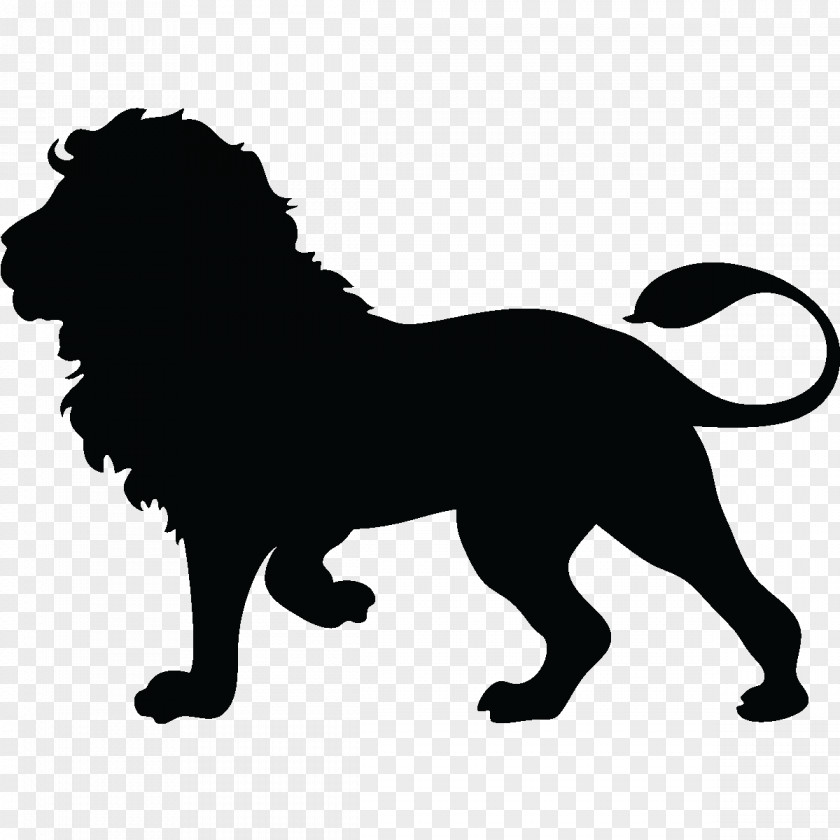 Animal Silhouettes Lion Silhouette Clip Art PNG