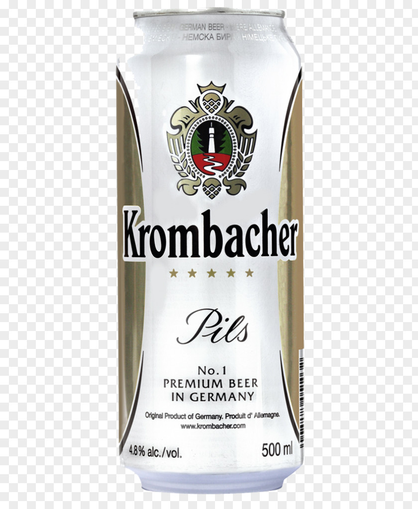 Beer Krombacher Brauerei Pilsner Wheat Pils PNG