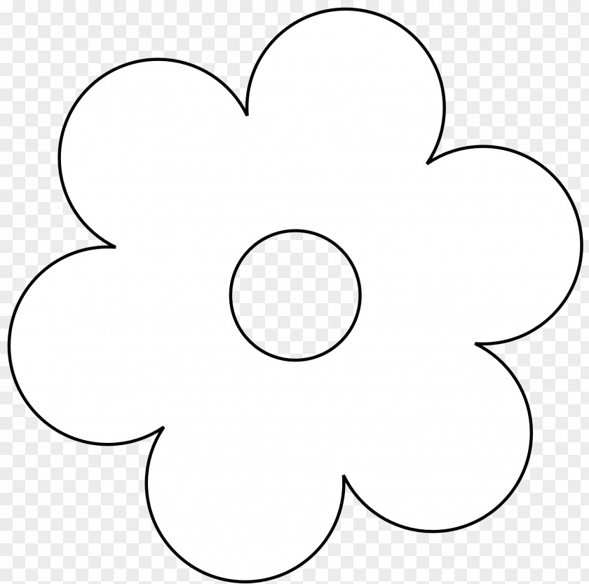 Black And White Images Of Flowers Flower Drawing Clip Art PNG