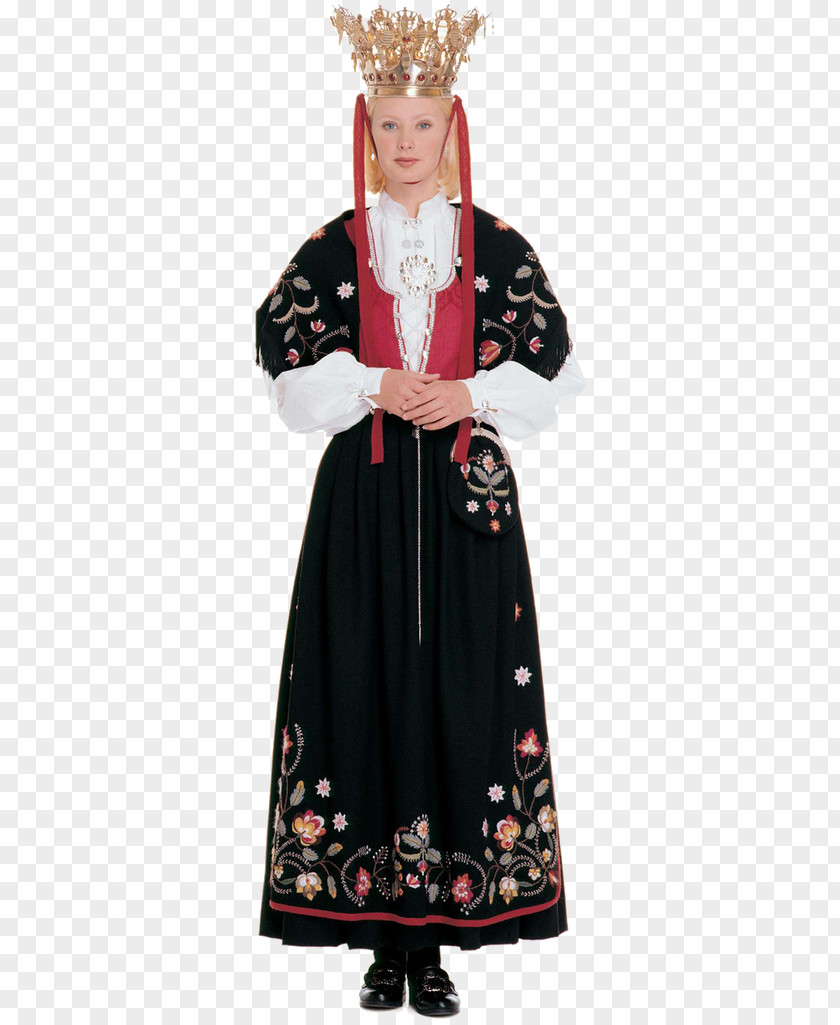 Bride Norway Bunad Folk Costume Clothing PNG