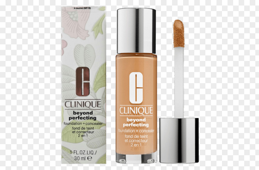 Clinique Beyond Perfecting Foundation + Concealer Cosmetics PNG