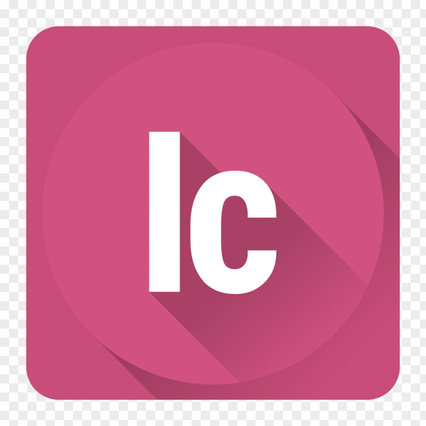 InCopy Pink Square Text Brand PNG