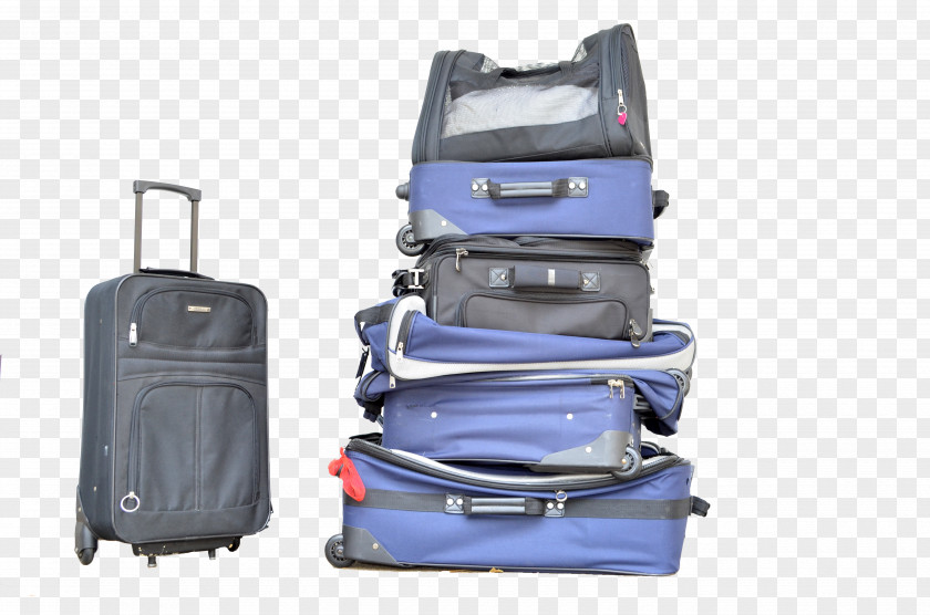 Luggage Baggage Hand Backpack Suitcase PNG