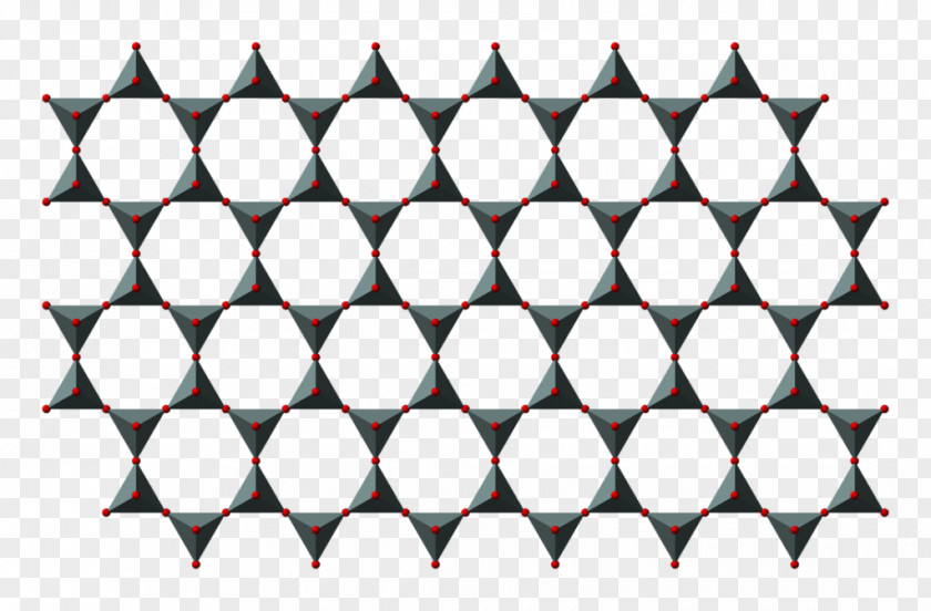 Silicon Dioxide Structure Silicate Minerals Silicon–oxygen Tetrahedron PNG