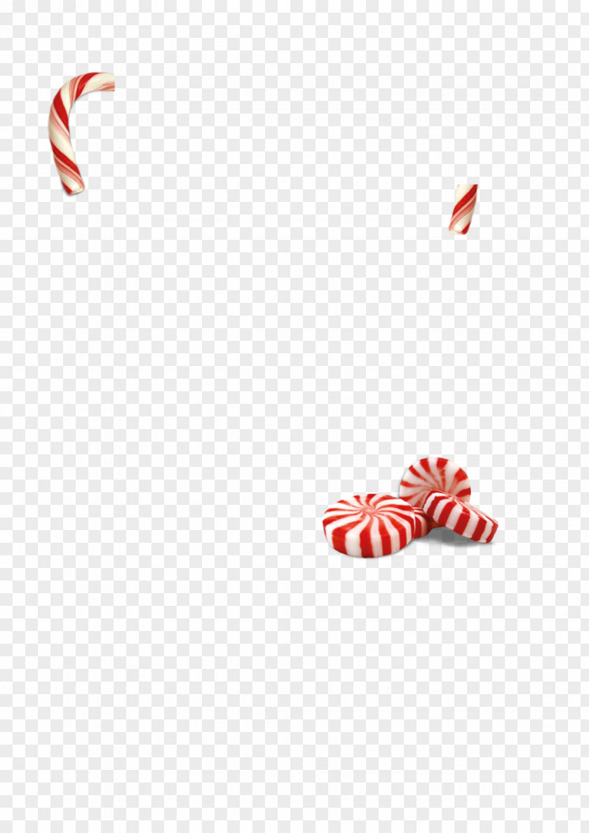 Floating Red Candy Peppermint Charm Bracelet Pattern PNG