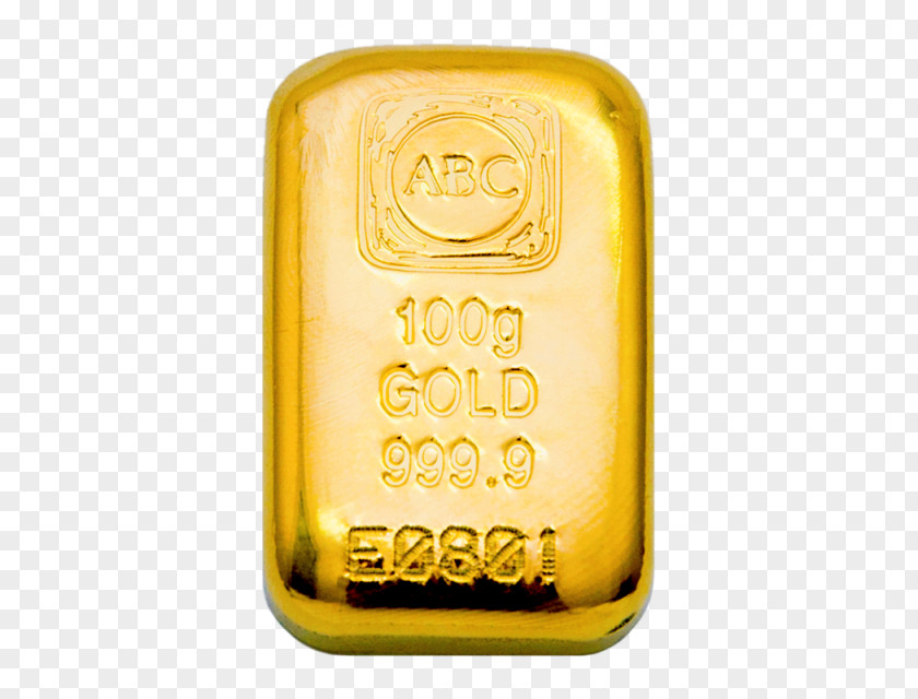Gold ABC Bullion As An Investment Bar PNG