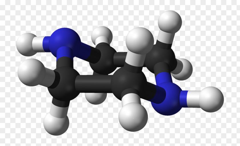 Piperazine Amine Wikipedia Hygroscopy Molecule PNG