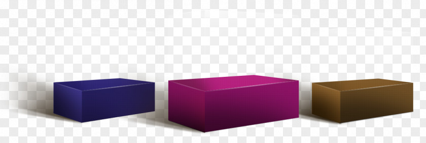 Transparent Glass Rectangle Purple Box PNG