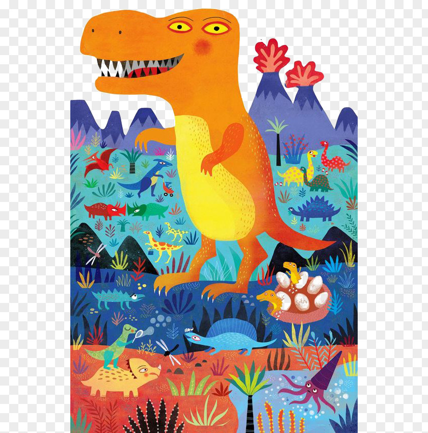 Cartoon Dinosaurs Jigsaw Puzzle Tyrannosaurus Triceratops Microsoft Safari PNG