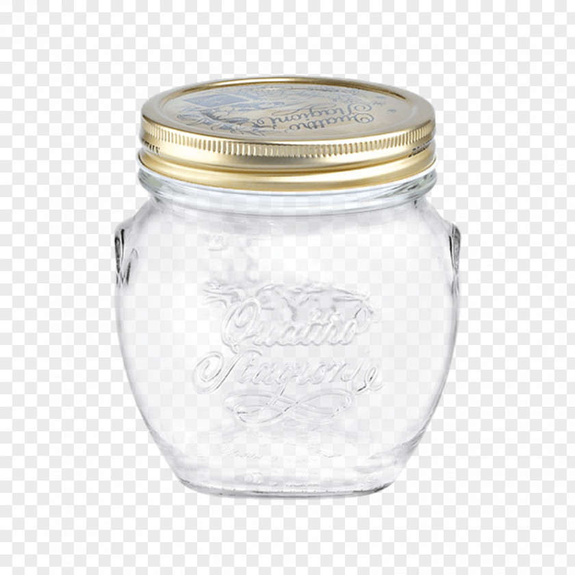 Jar Glass Volume Mason Bormioli Rocco Milliliter PNG
