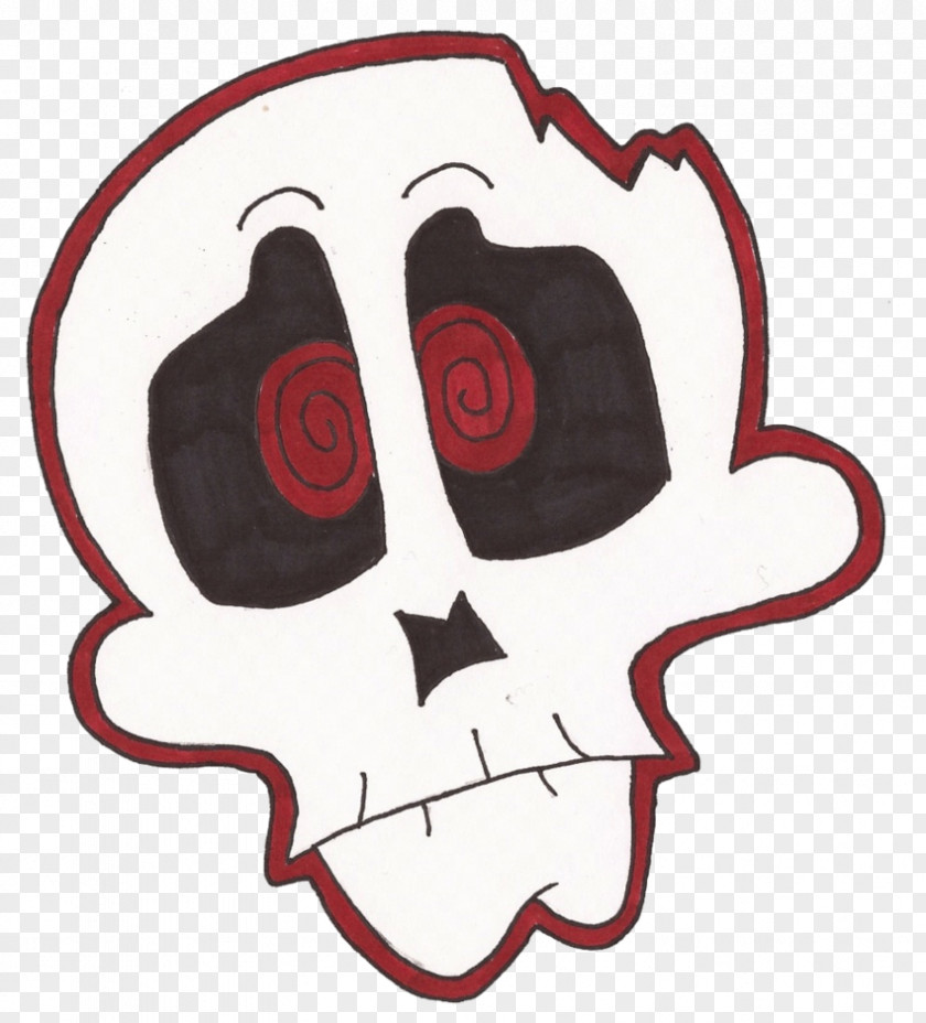 Skull Headgear Character Clip Art PNG