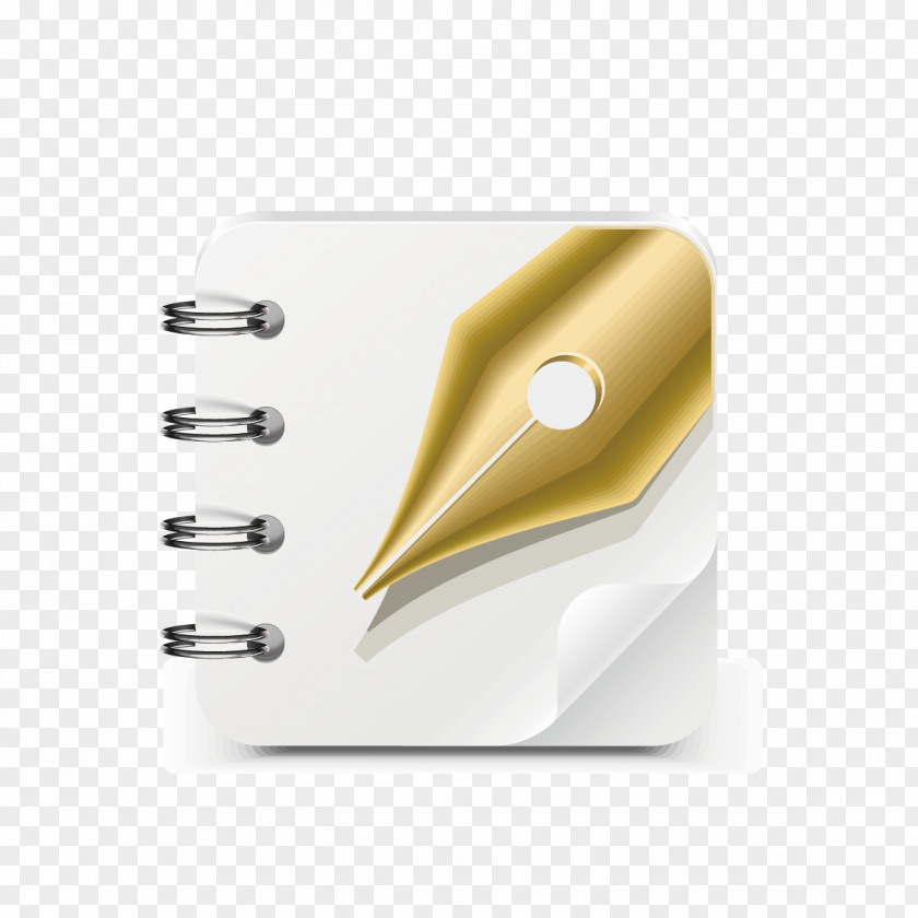 Vector Notebook Photography Icon PNG