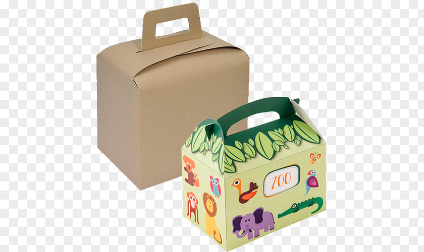Box Happy Meal Cardboard Packaging And Labeling PNG