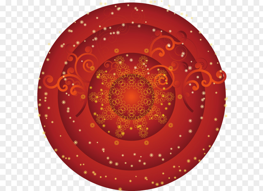 Circles Rangoli Pattern PNG