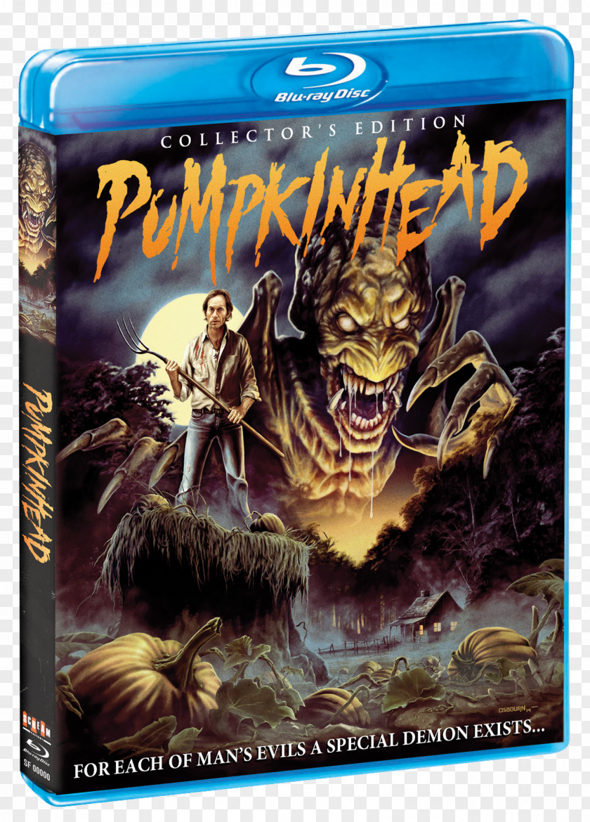 Horror Movie Blu-ray Disc Pumpkinhead Shout! Factory DVD Film PNG